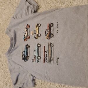 5 For $25 Jeep Fat Face Kids Graphic T-Shirt Youth Size 7-8